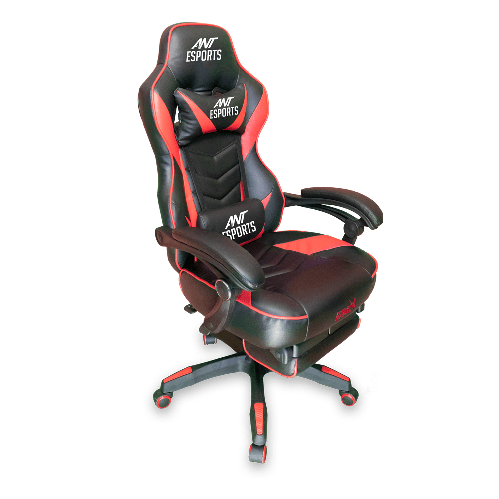 Ant Esports Royale Gaming Chair Black Red Stormrigs